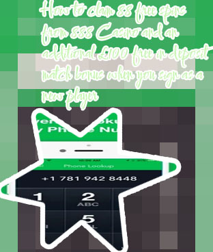 Free spins phone number