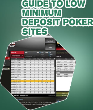 Low deposit poker sites